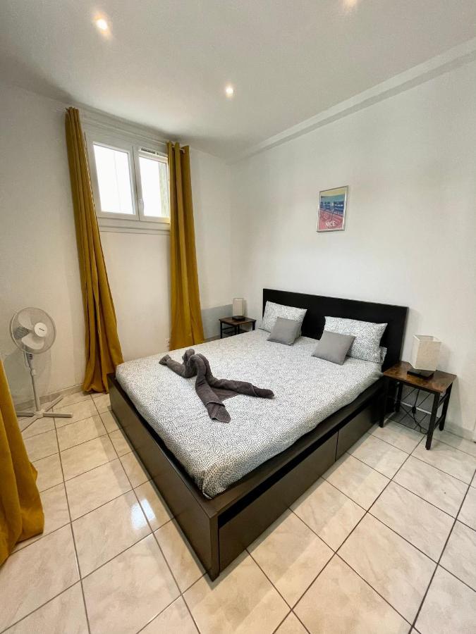 Joli Appartement Spacieux A 3 Min A Pied De La Mer Nice Dış mekan fotoğraf