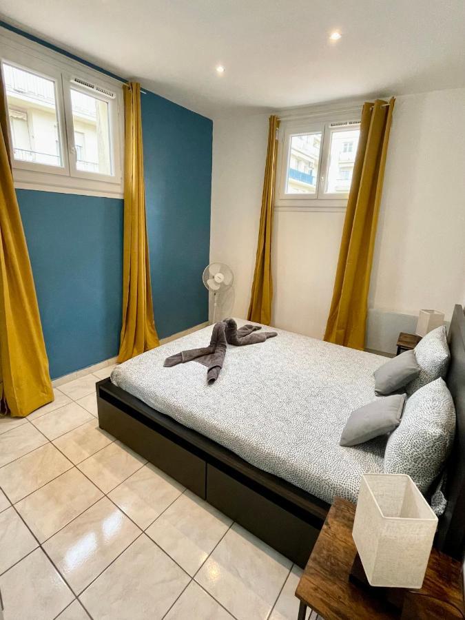 Joli Appartement Spacieux A 3 Min A Pied De La Mer Nice Dış mekan fotoğraf