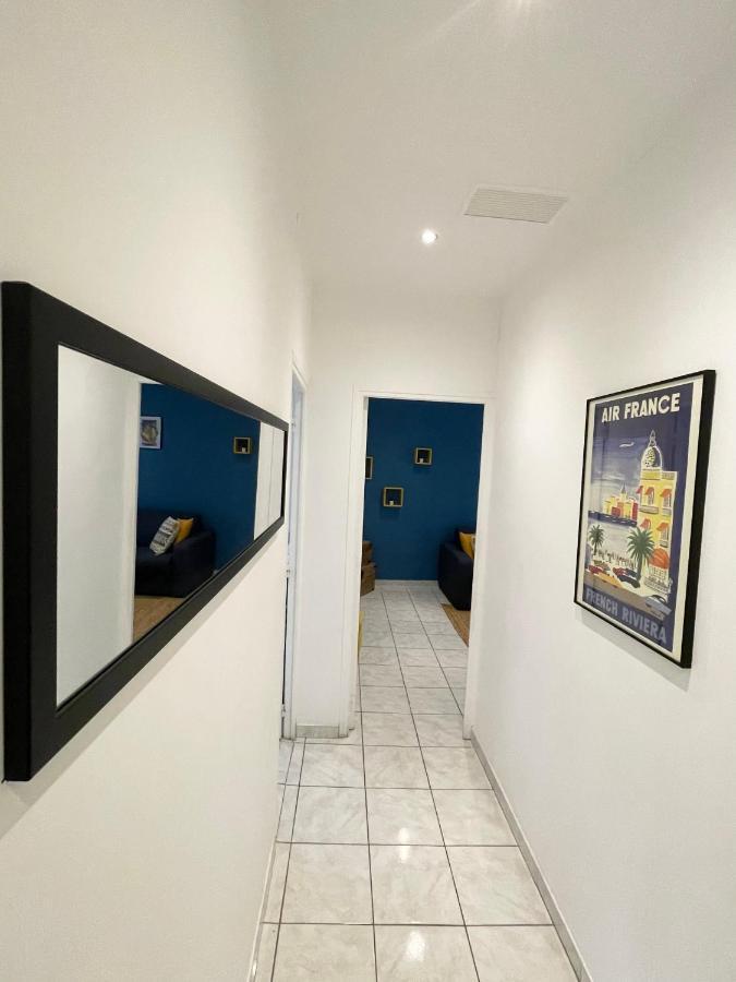 Joli Appartement Spacieux A 3 Min A Pied De La Mer Nice Dış mekan fotoğraf